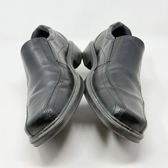 Ecco Helsinki Loafers Mens 13 - 13.5 EU 47 Black Leather Casual Slip On Shoes main image 4